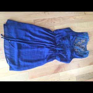 Blue summer dress